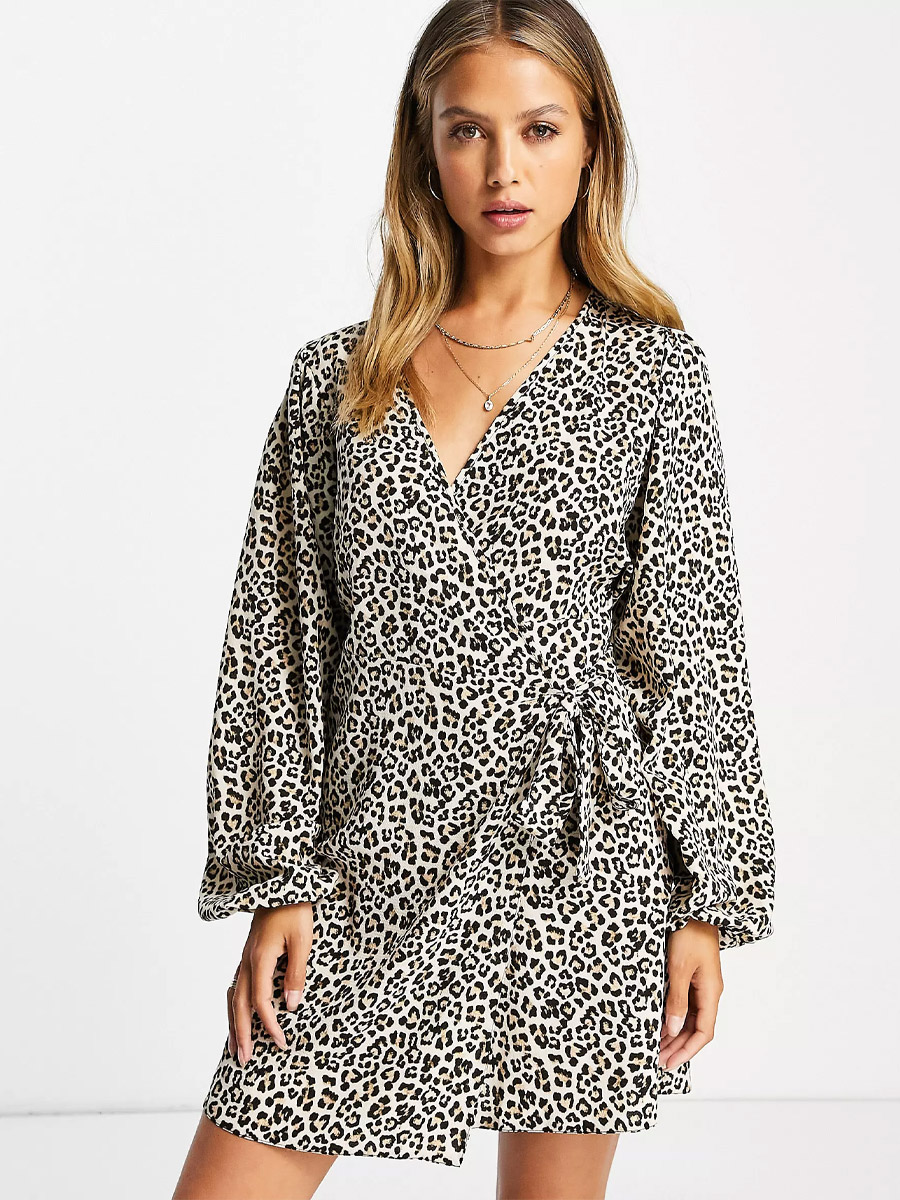 Animal Pattern Dress
